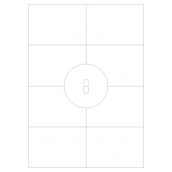 Etykiety samoprzylepne 105x74, 100 szt. A4 MAT